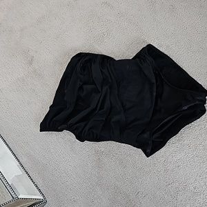 Miraclesuit Black One Shoulder Swim Suit